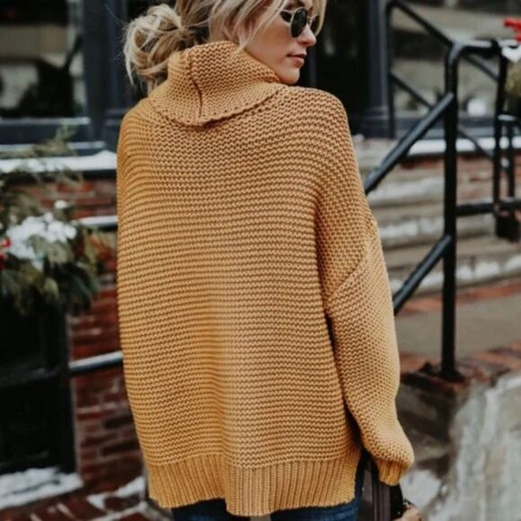 New Turtleneck Chunky Sweater - Picture 2 of 6